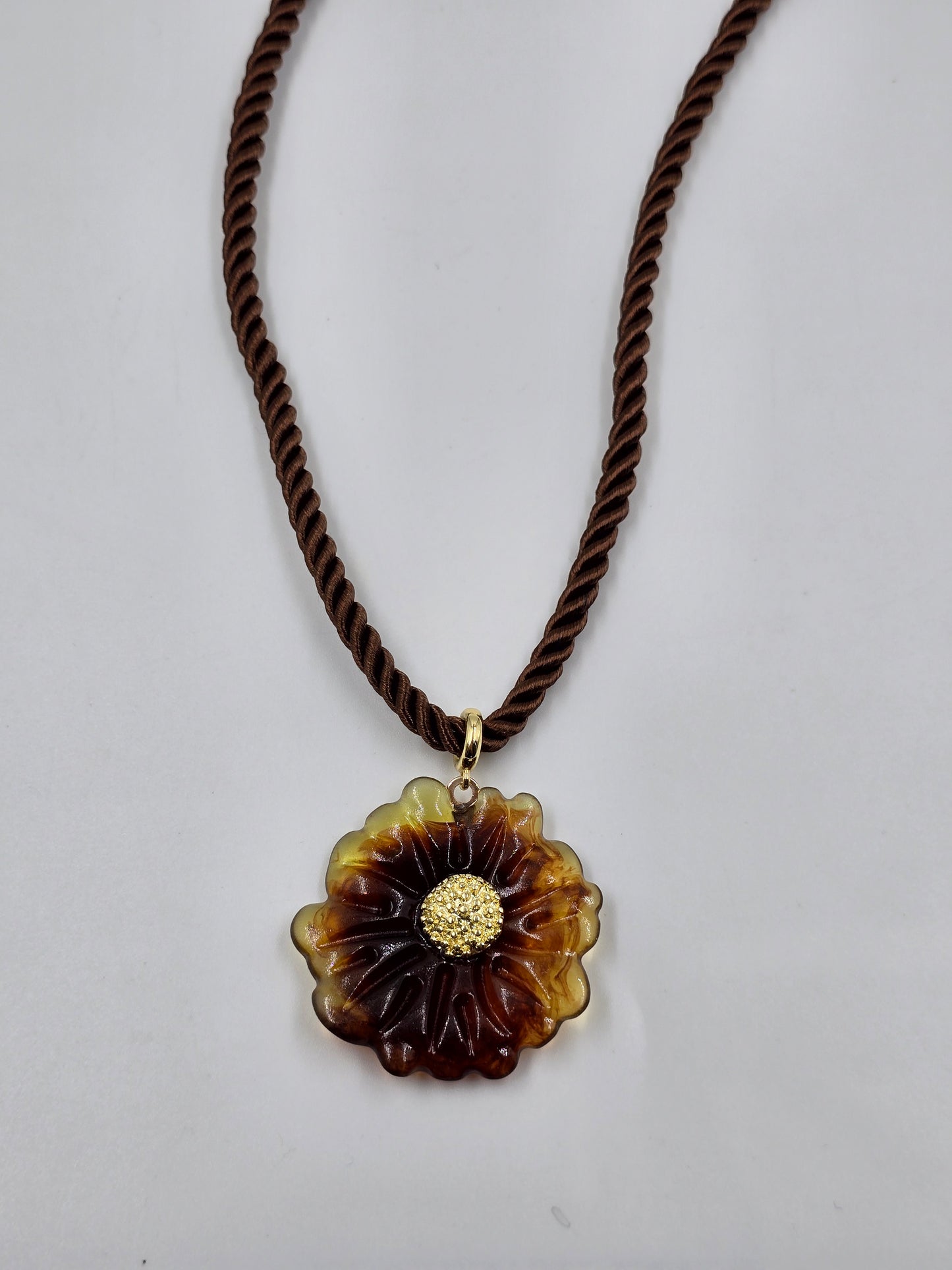 Brown Statement Necklace