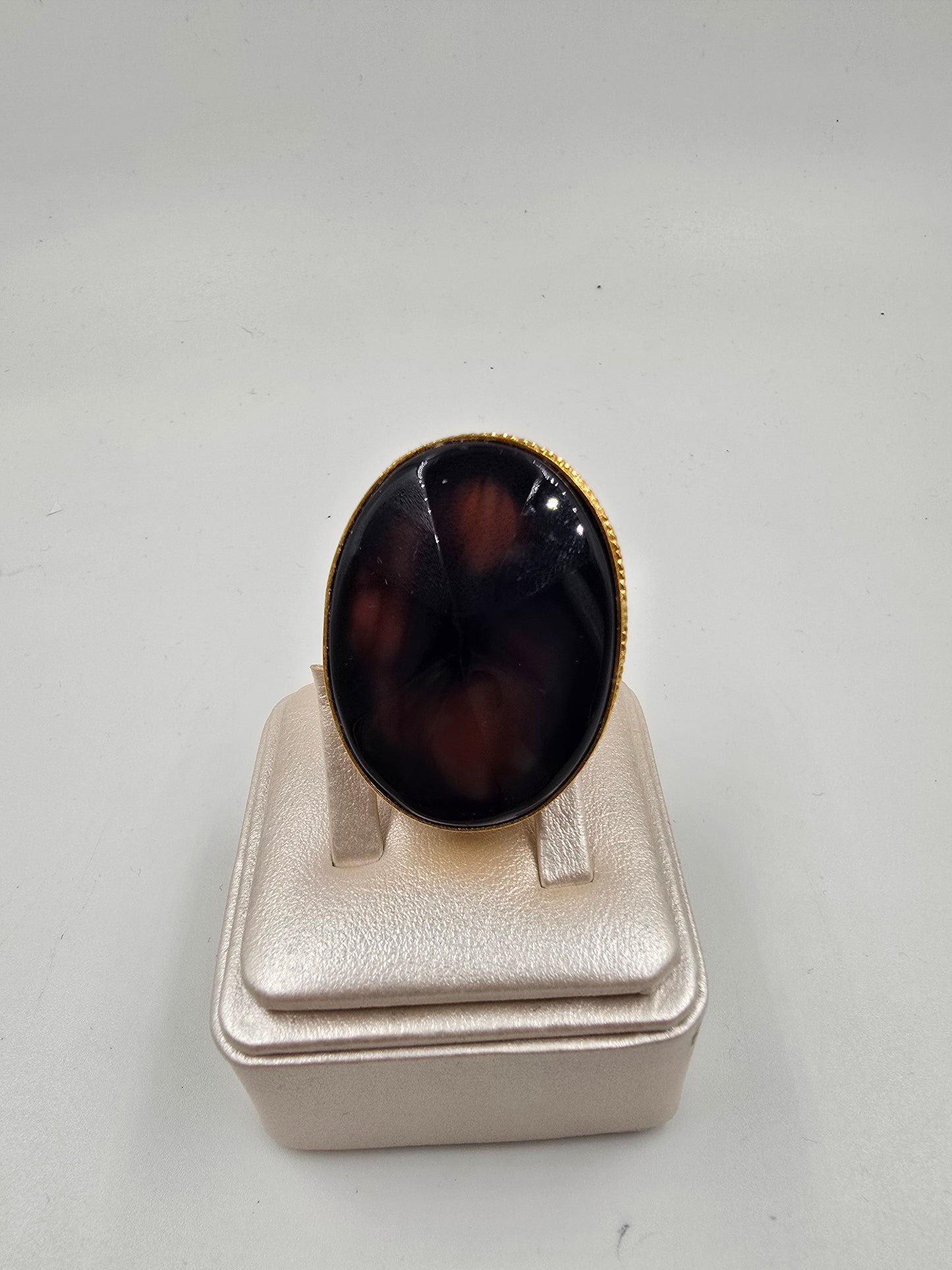 O - Natural Stone Ring
