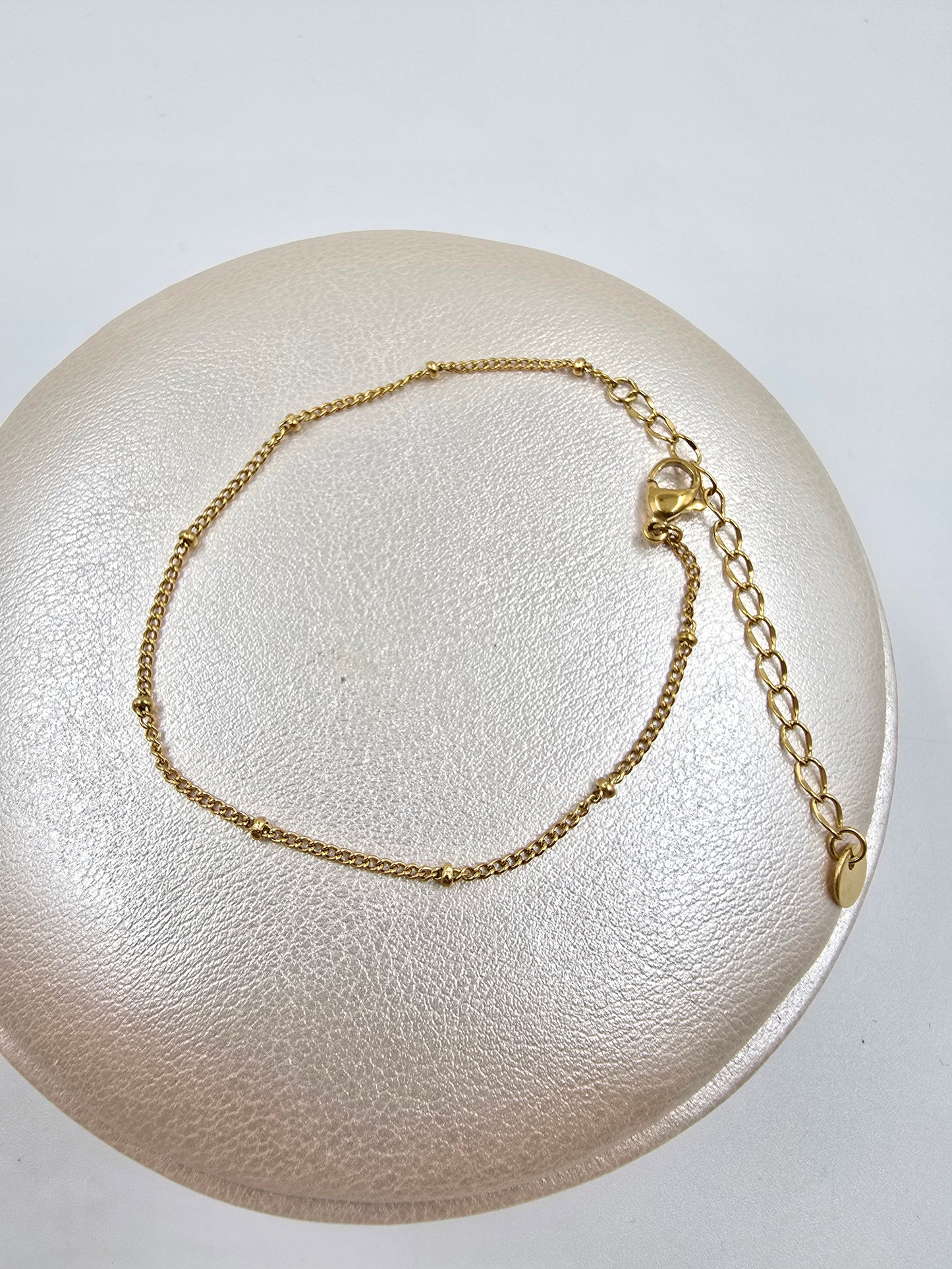 N - Stainless Steel Simple Bracelet