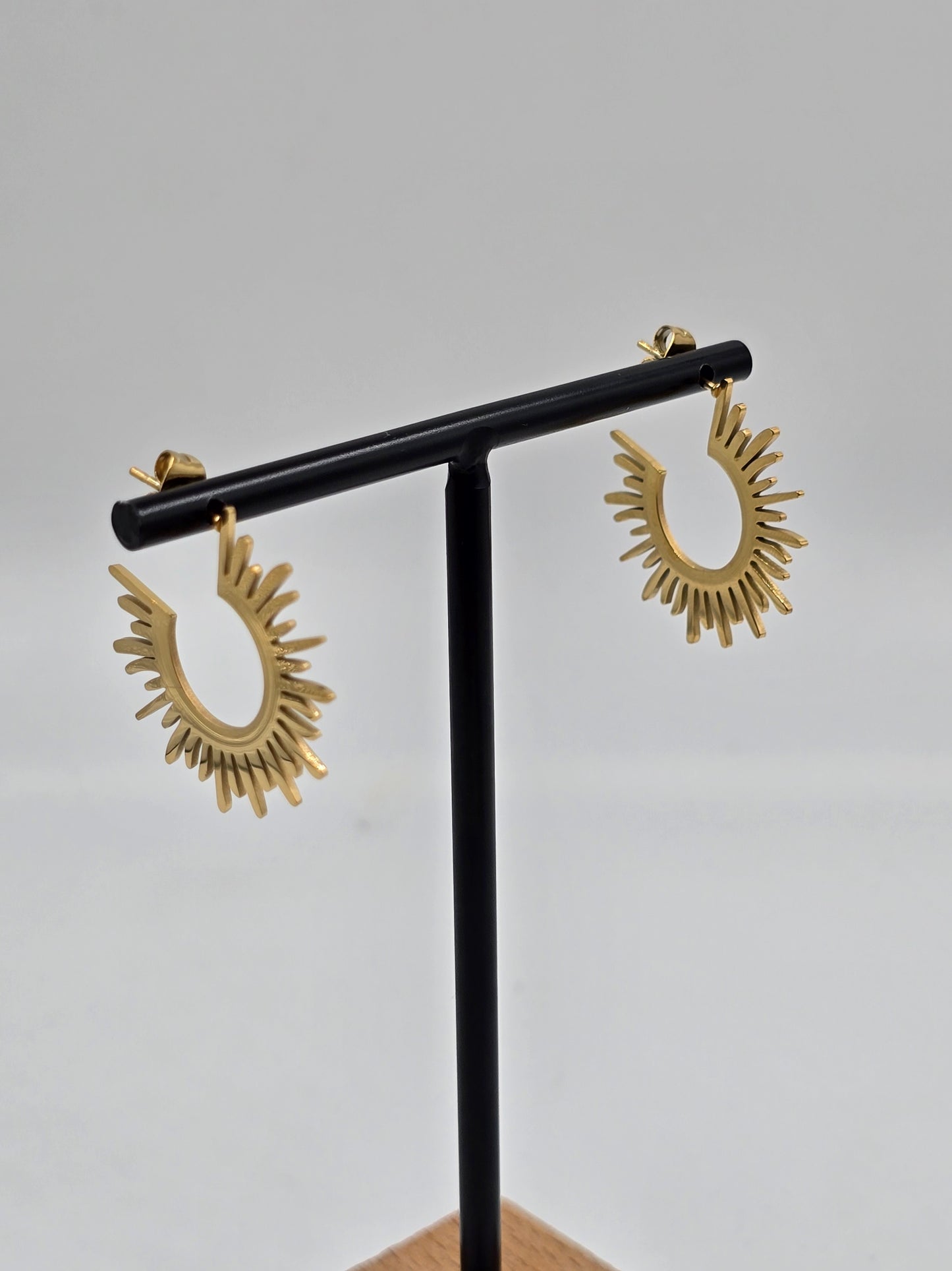 A - Golden Sunny Earrings