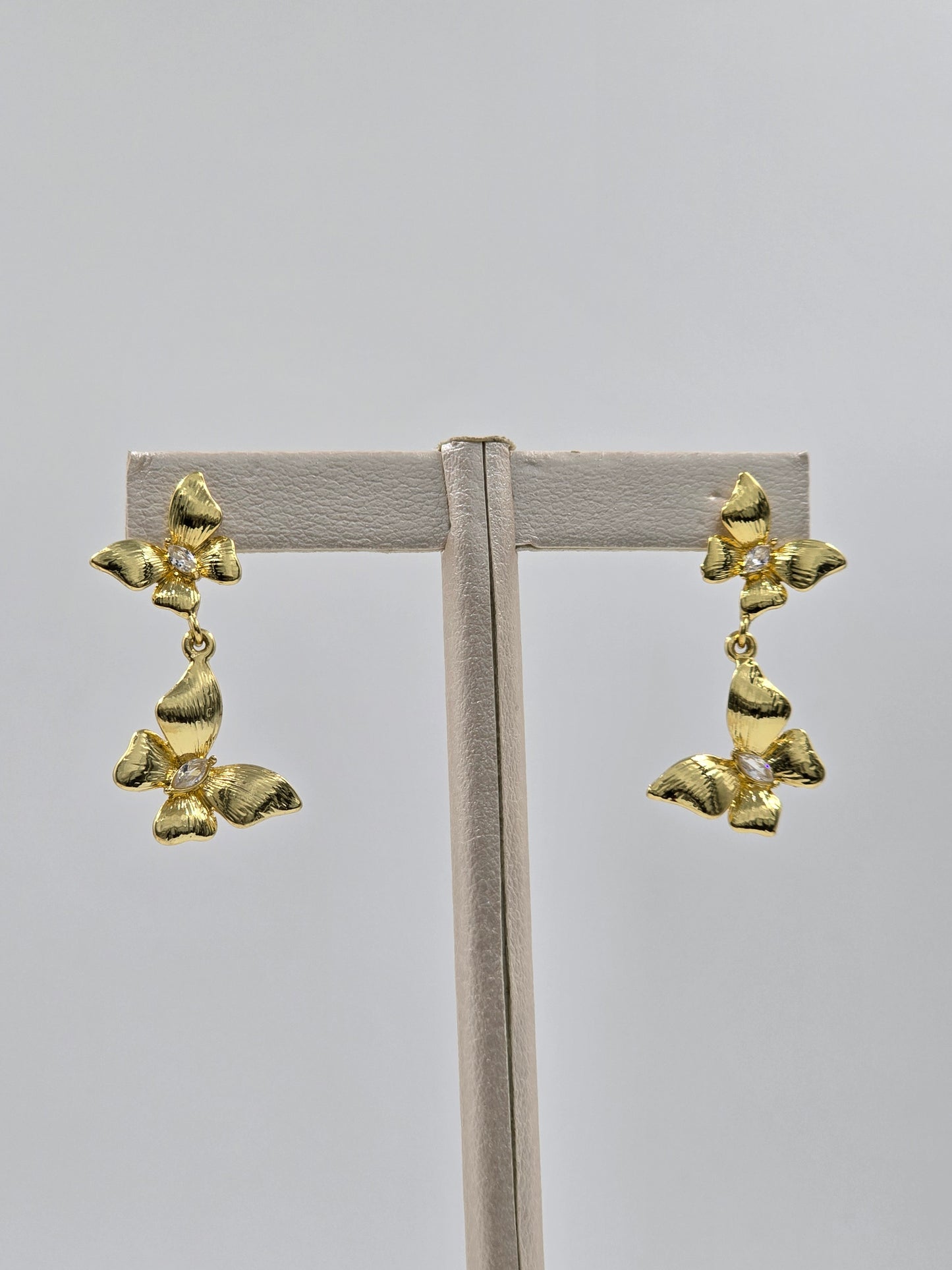 O - Pair of Butterfly Earrings