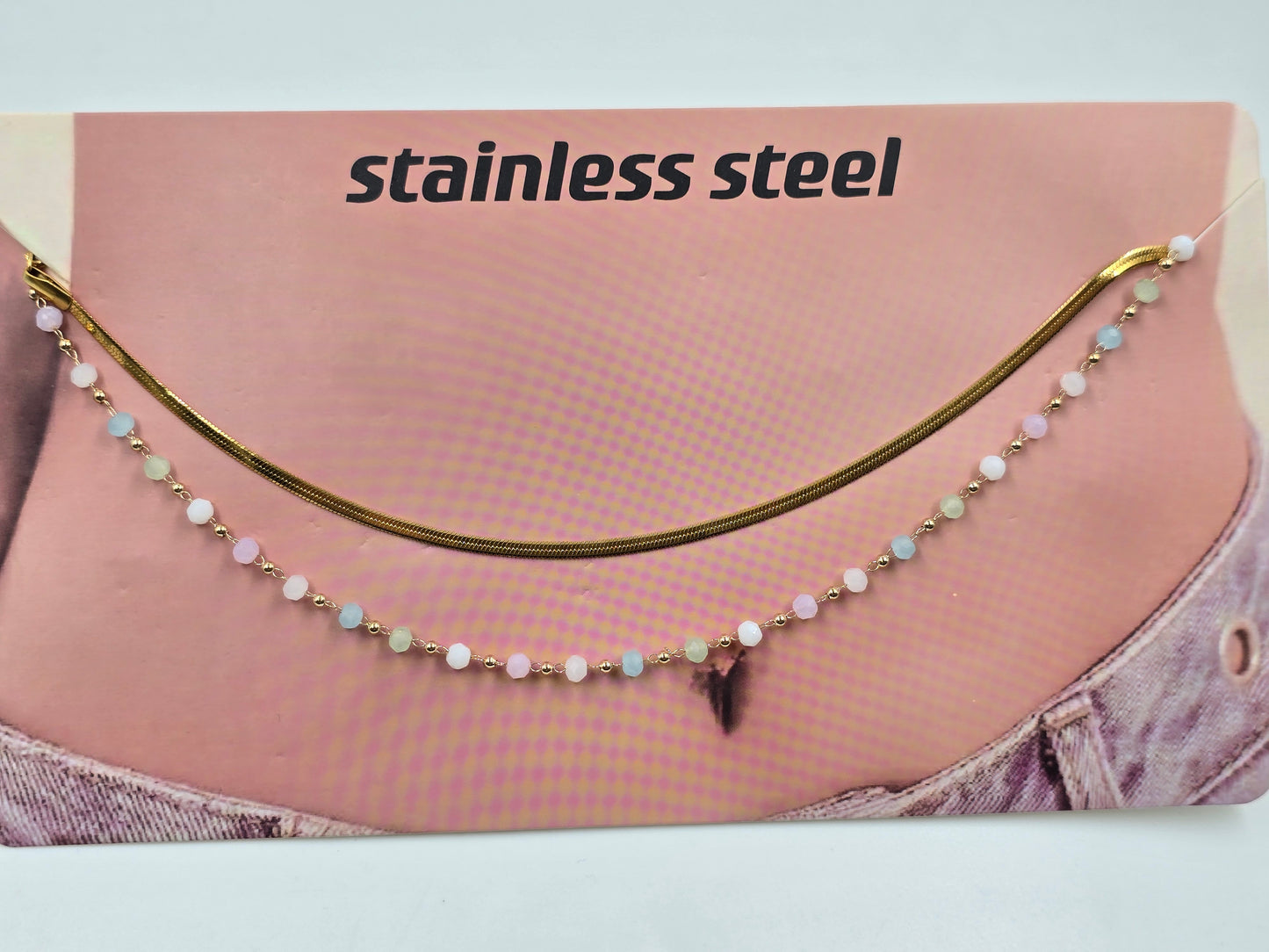 N - Stainless Steel Belly Chain
