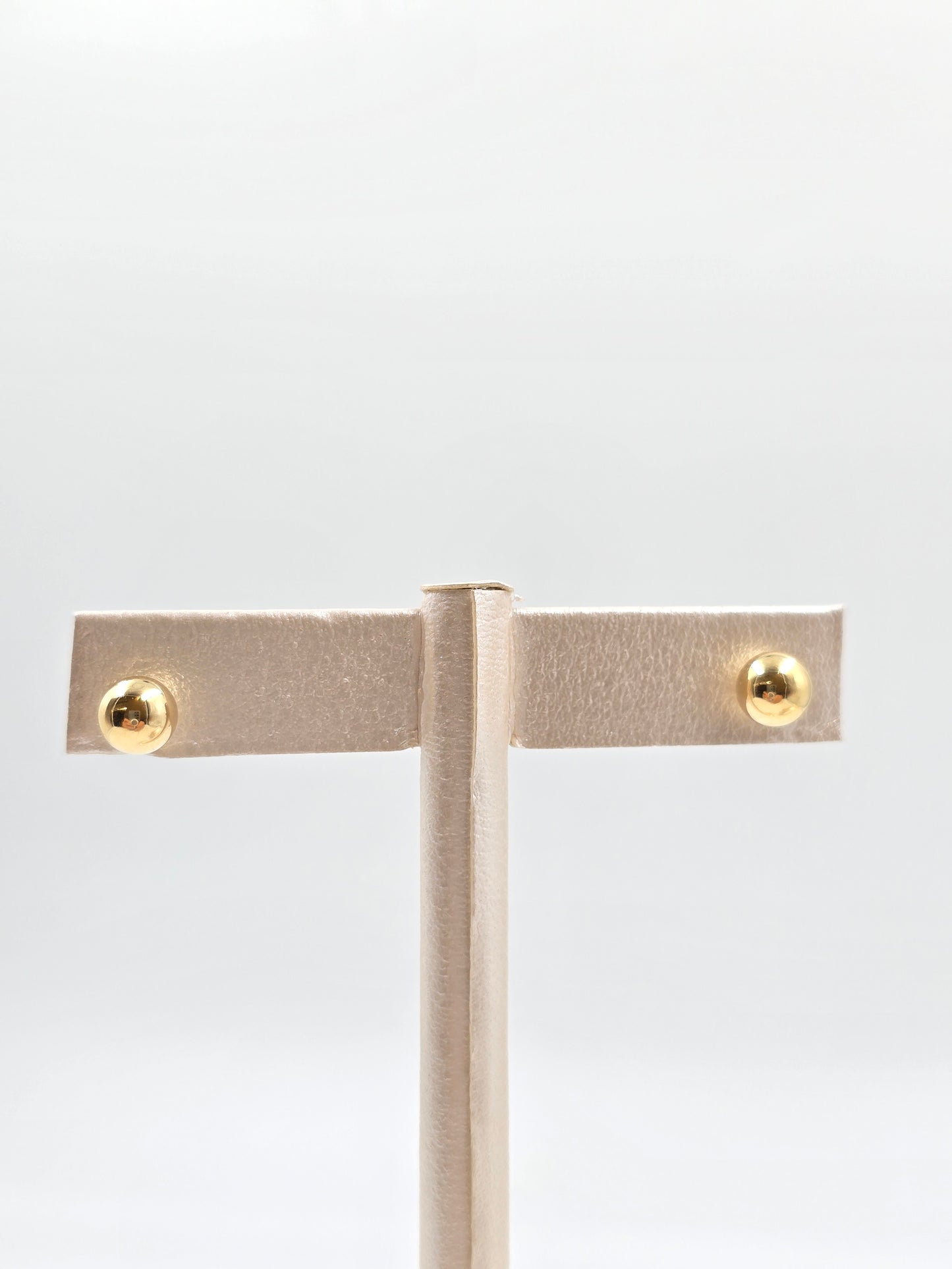 N - Stainless Steel Hoops with Gemstones