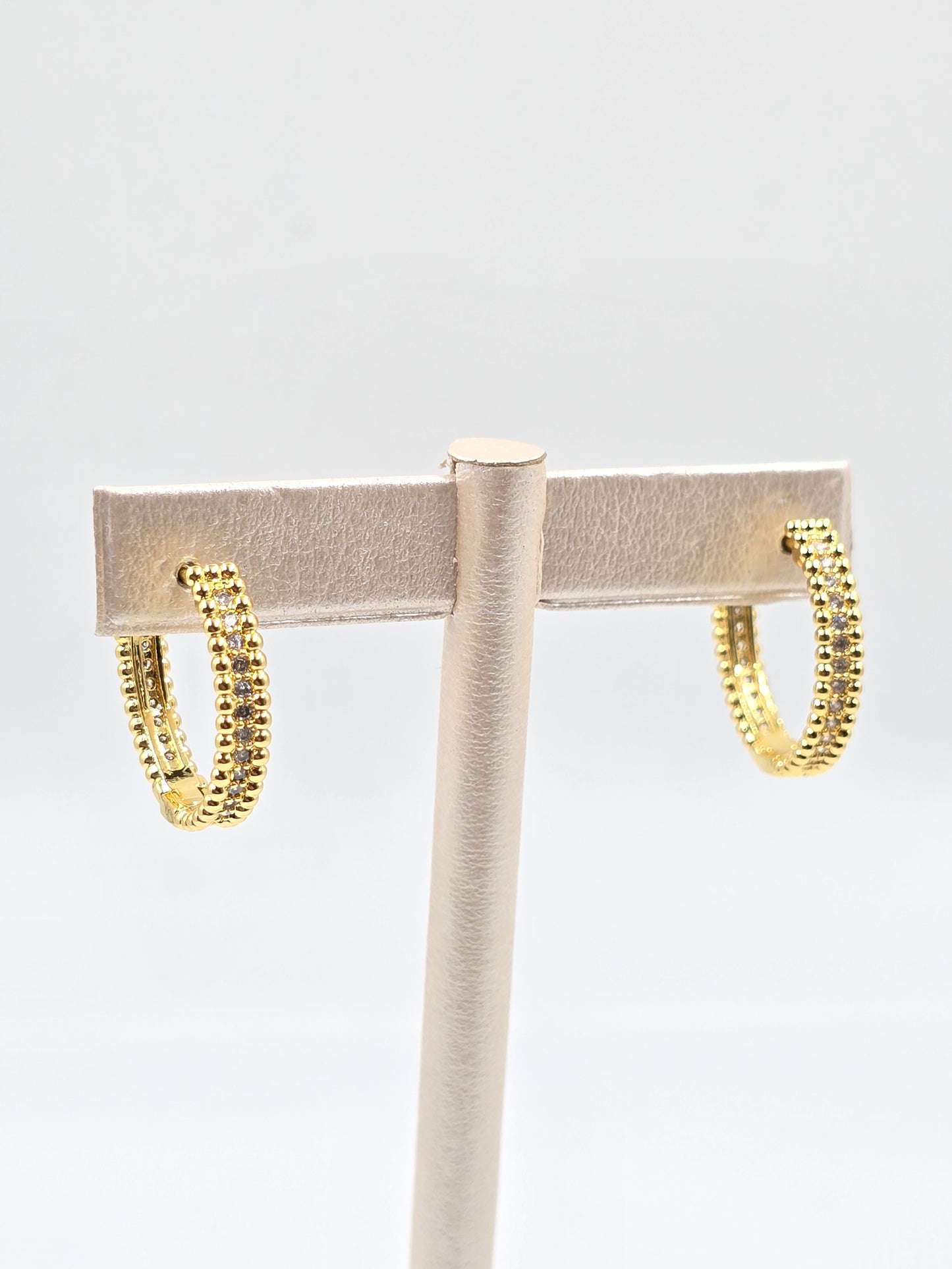 N - Gemstones Hoop