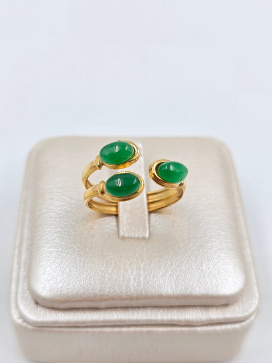 N - Three Dots Ring