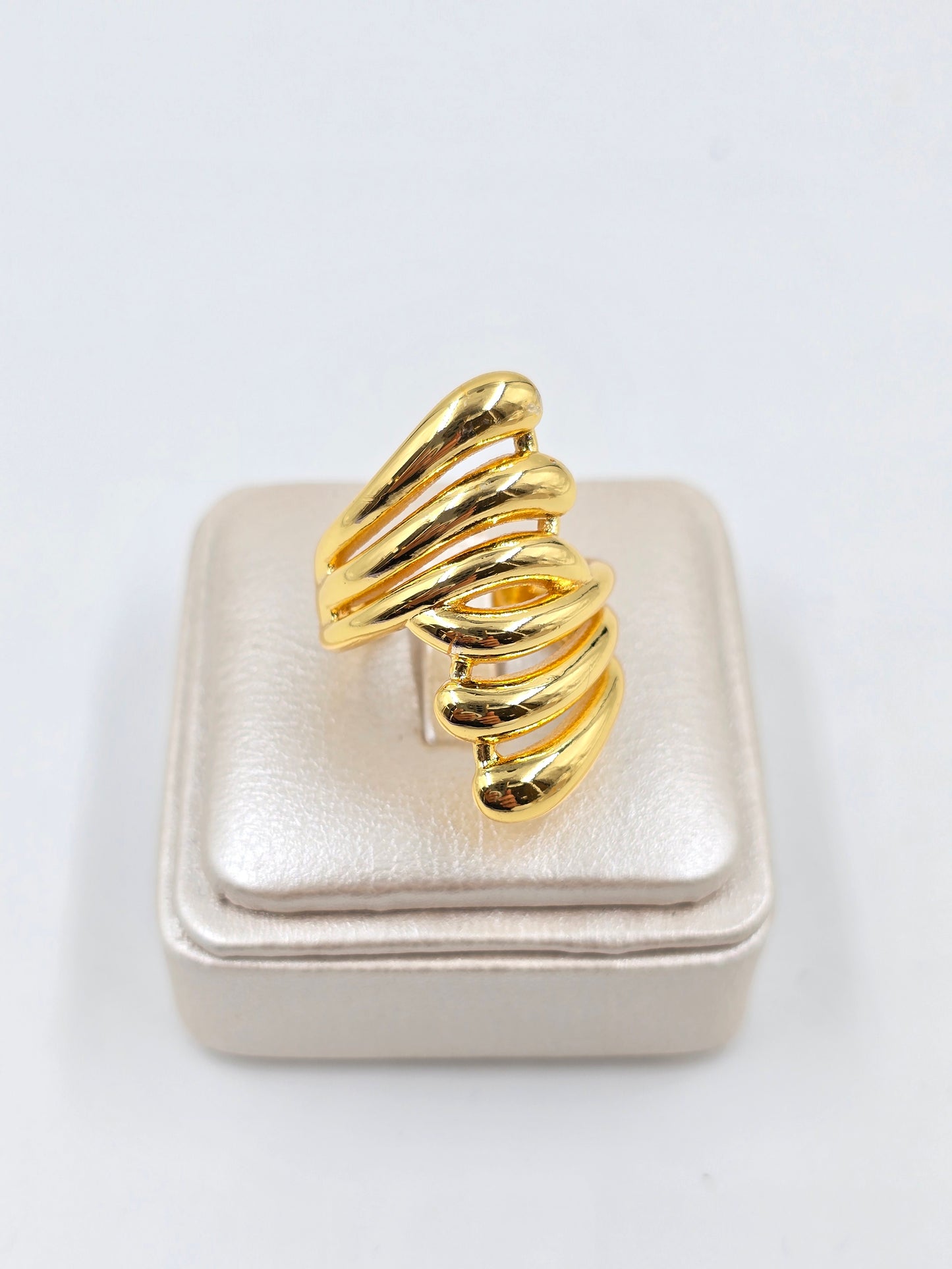 C - Gold Layered Ring
