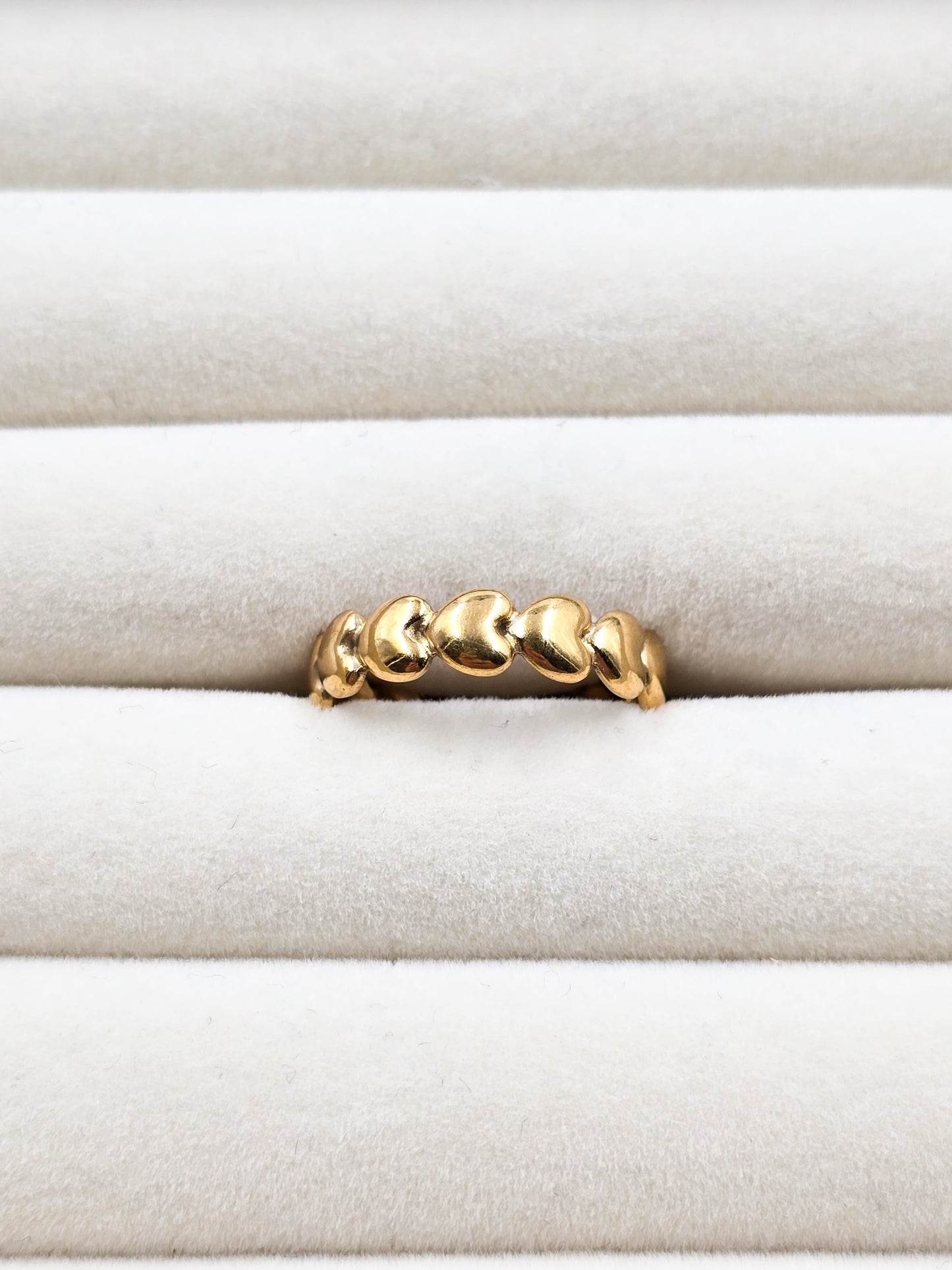 Stainless Steel Heart Ring