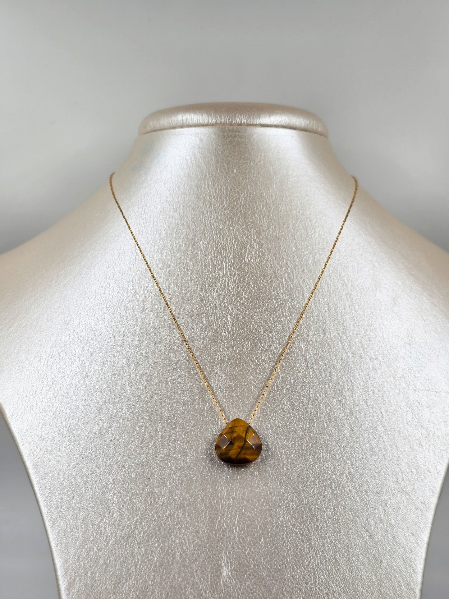 Natural Stone Drop Necklace
