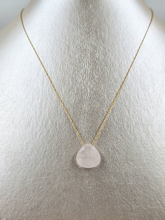 Natural Stone Drop Necklace