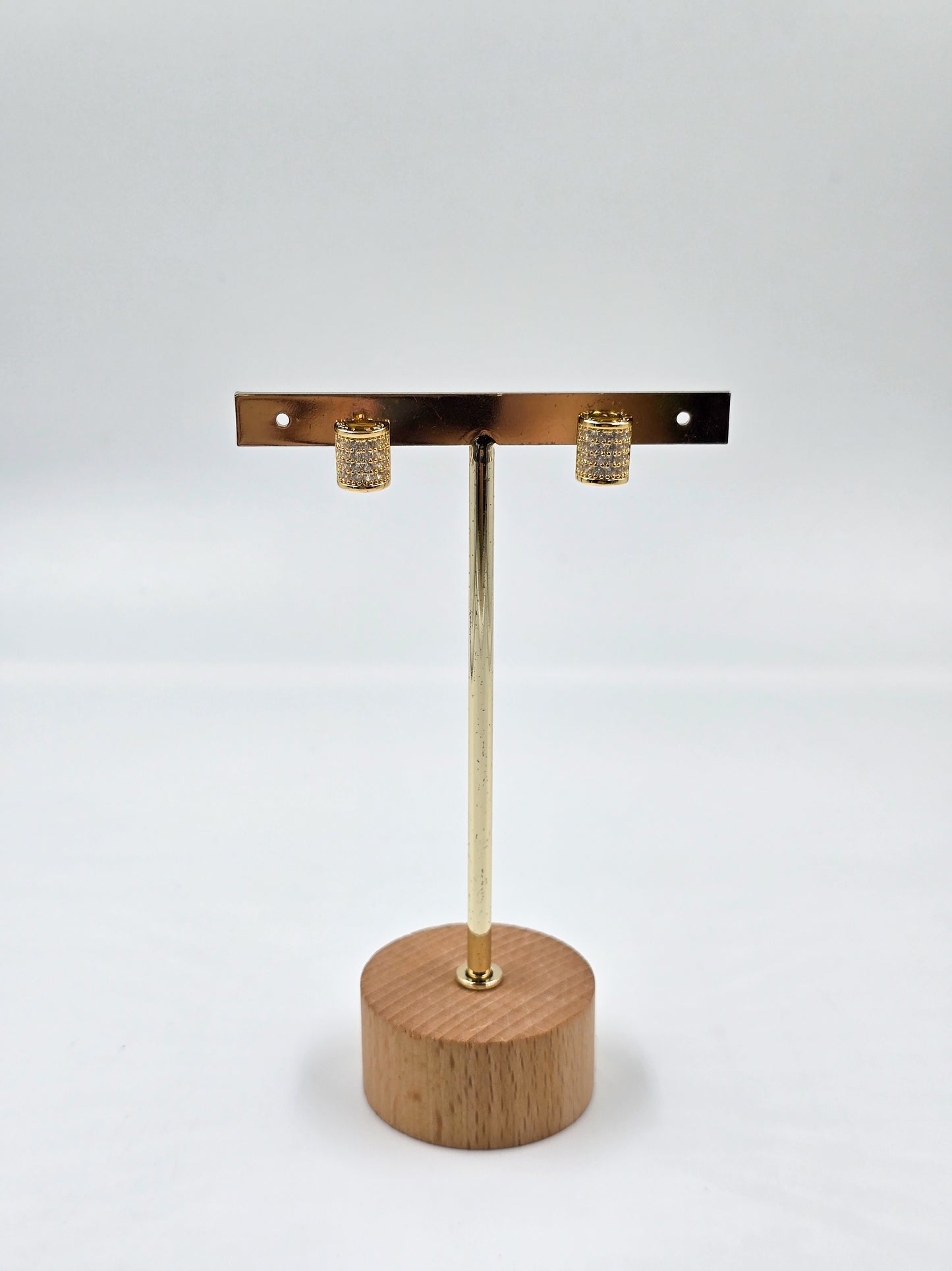 Barrel Pendant Neckless and Earring Set