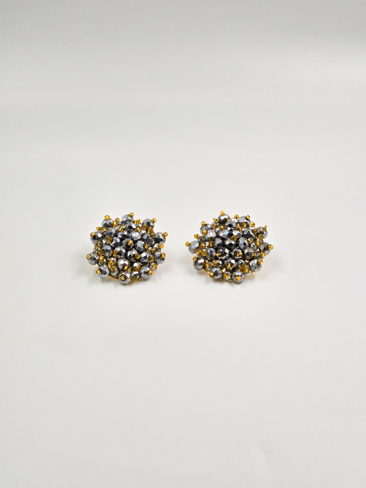 Handmade Crystal Bloom Earrings