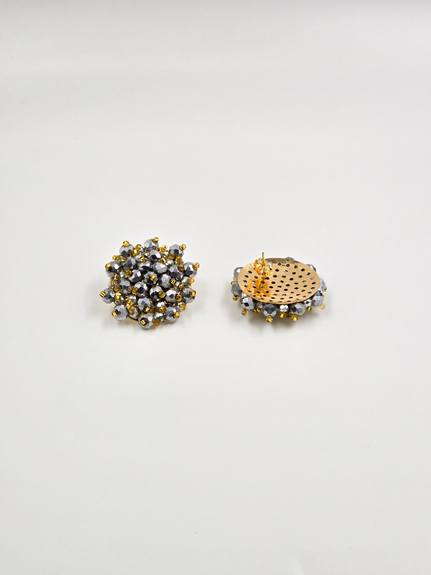 Handmade Crystal Bloom Earrings