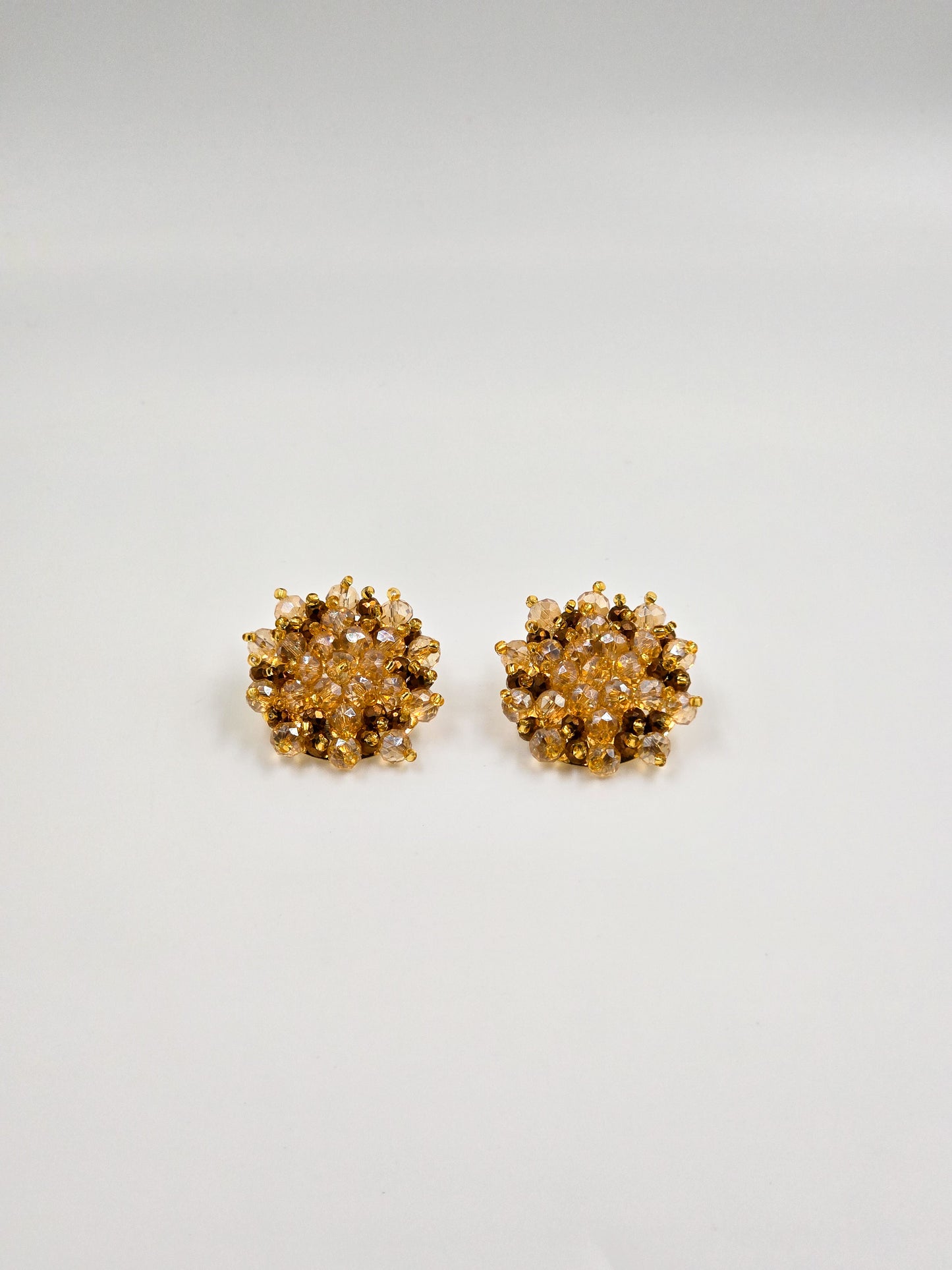 Handmade Crystal Bloom Earrings
