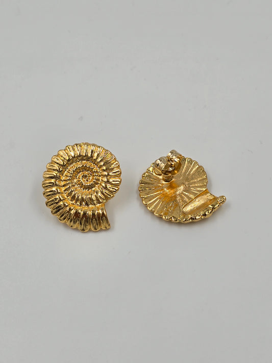 Golden Seashells Earrings