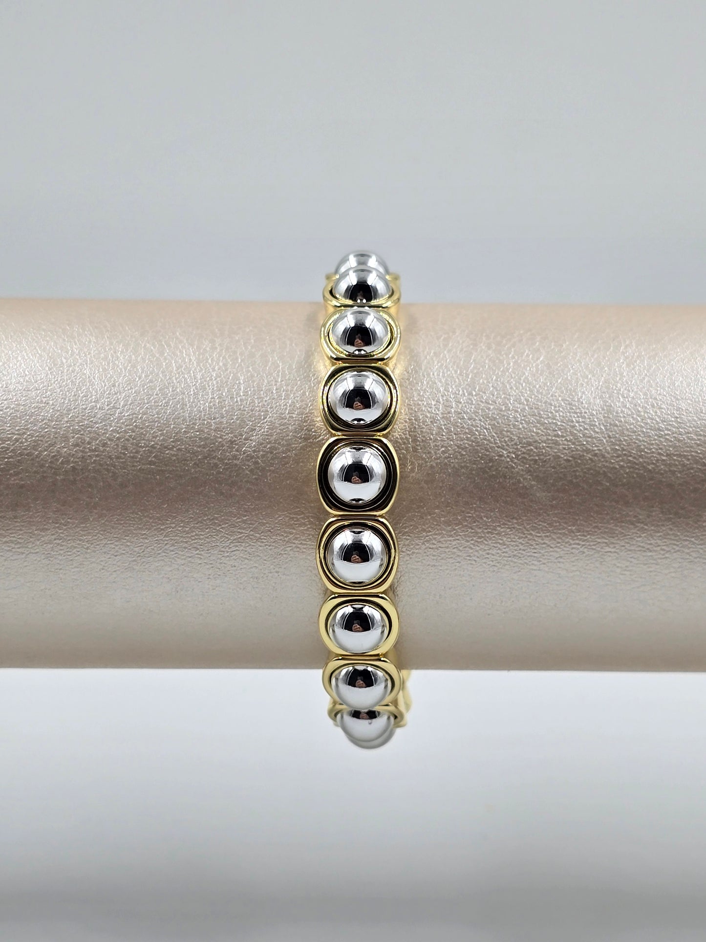 Silver and Gold Grace Bracelet