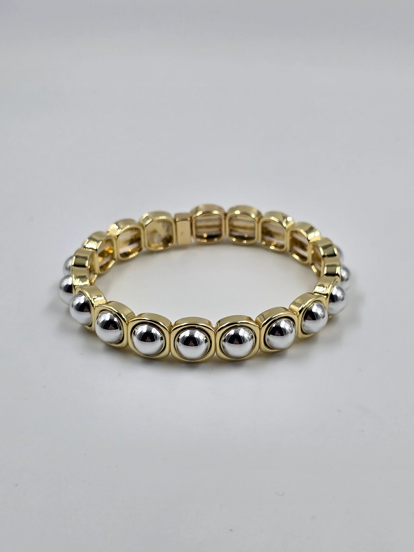 Silver and Gold Grace Bracelet