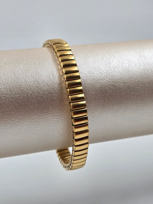 Stainless Steel Golden Bracelet