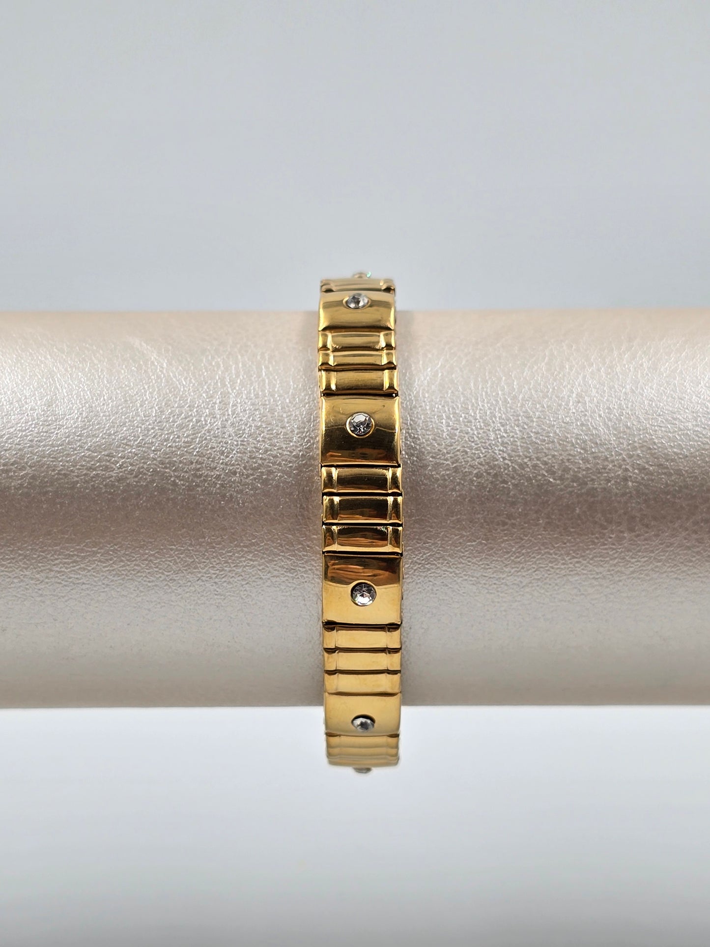 Stainless Steel Golden Bracelet