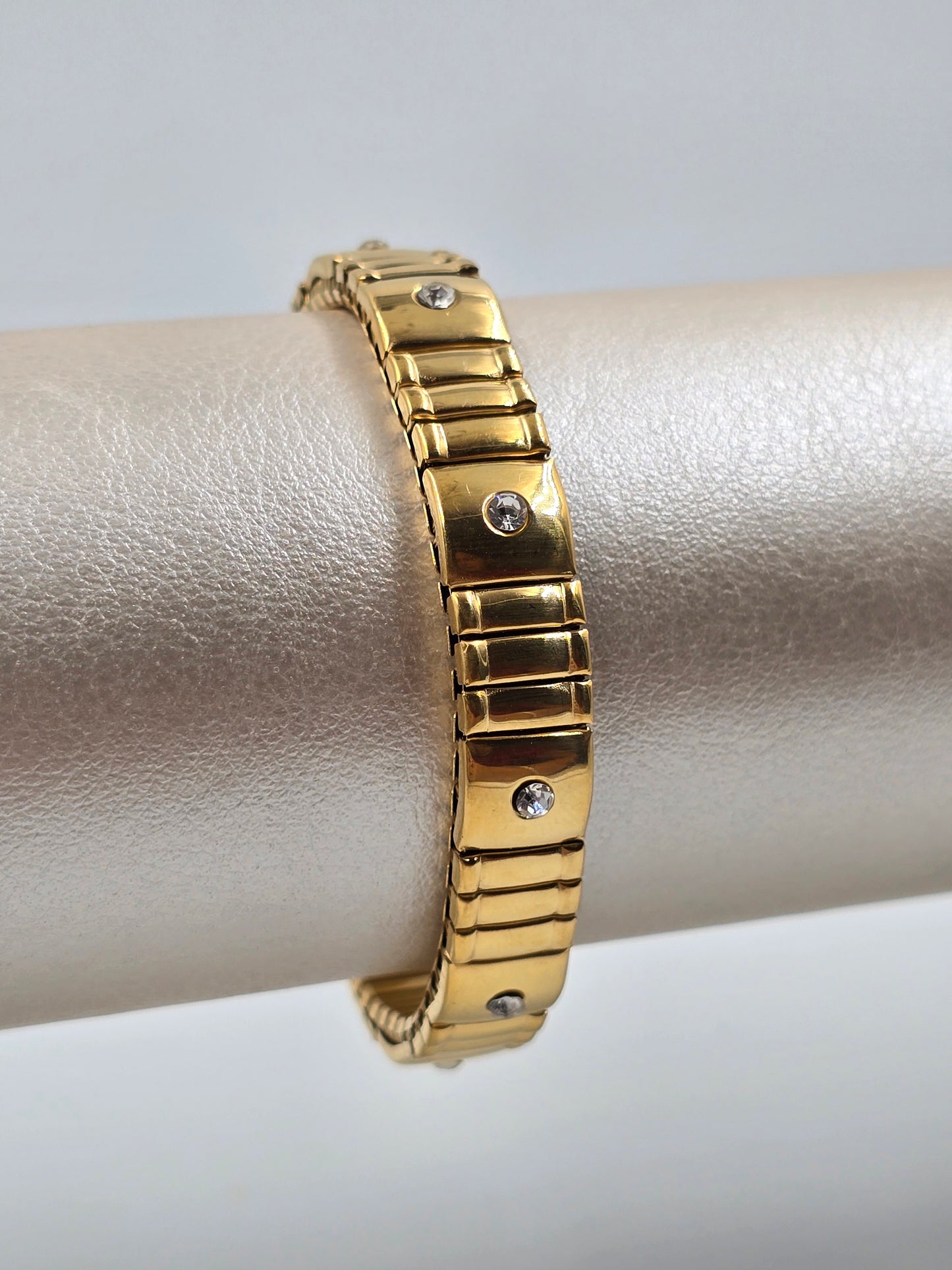 Stainless Steel Golden Bracelet