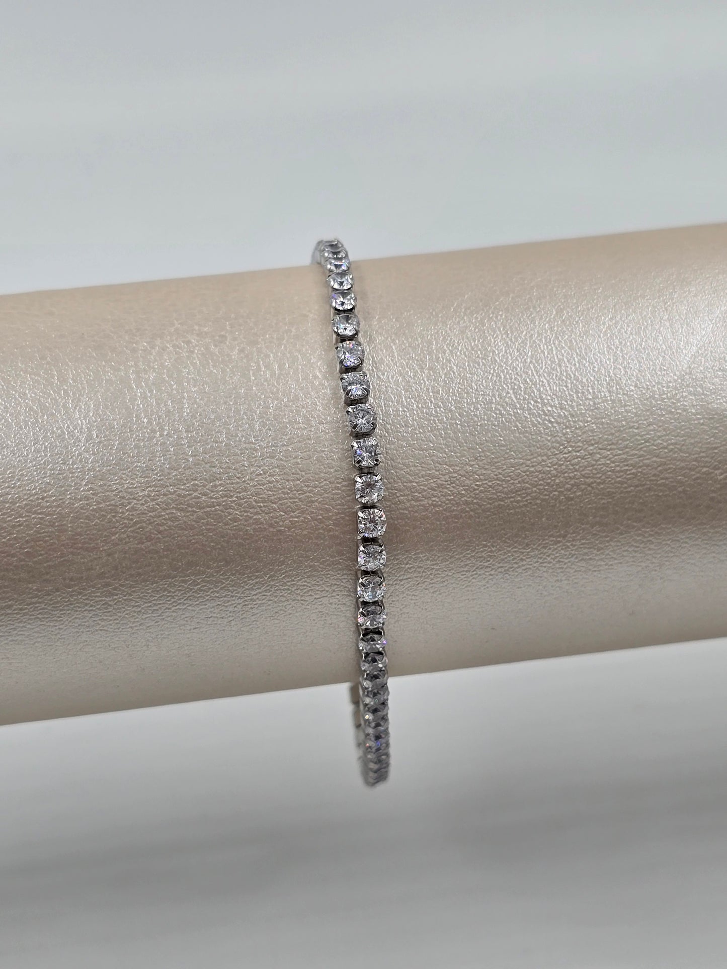 Stainless Steel Tennis Bracelet