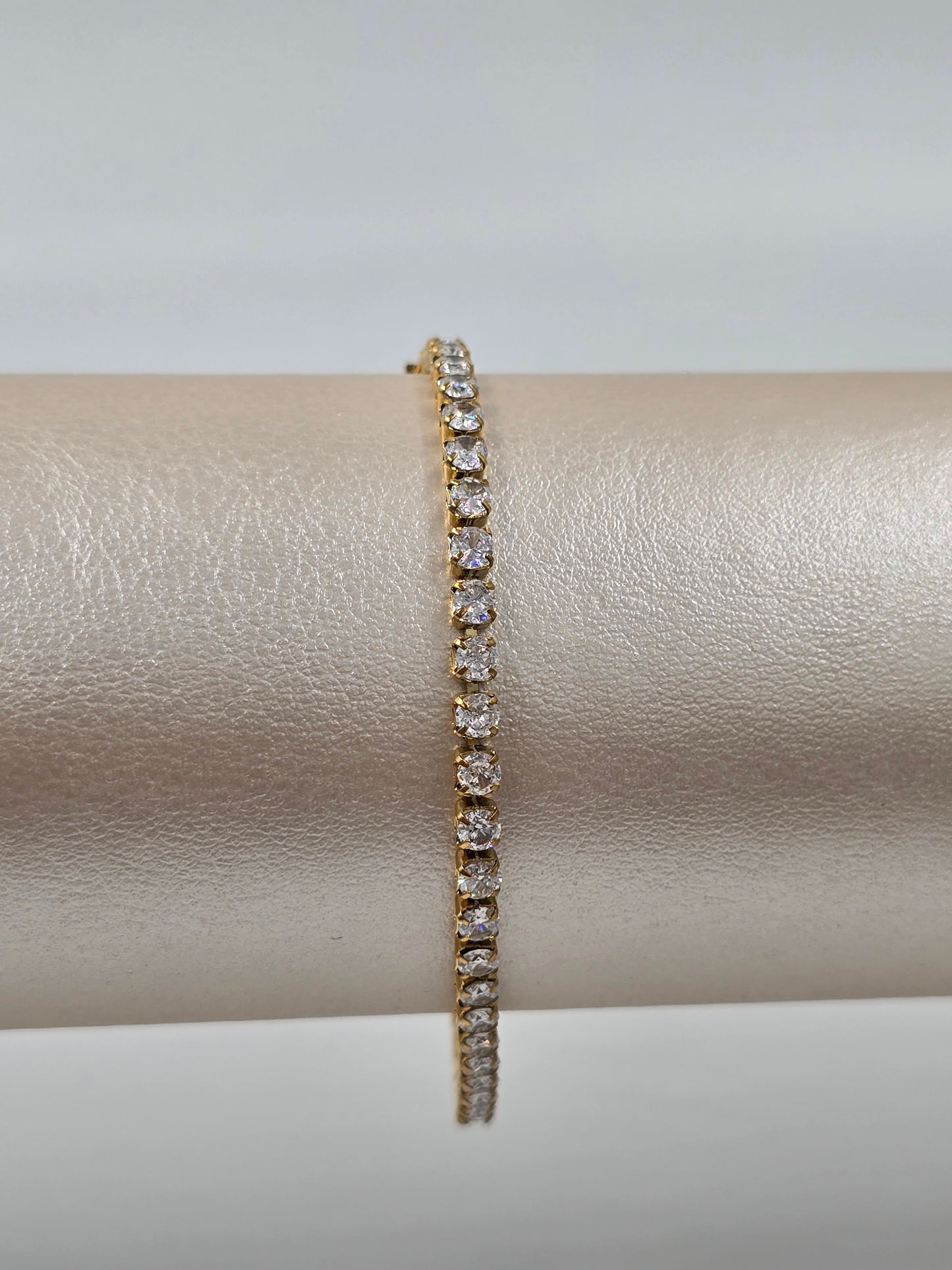 Stainless Steel Tennis Bracelet