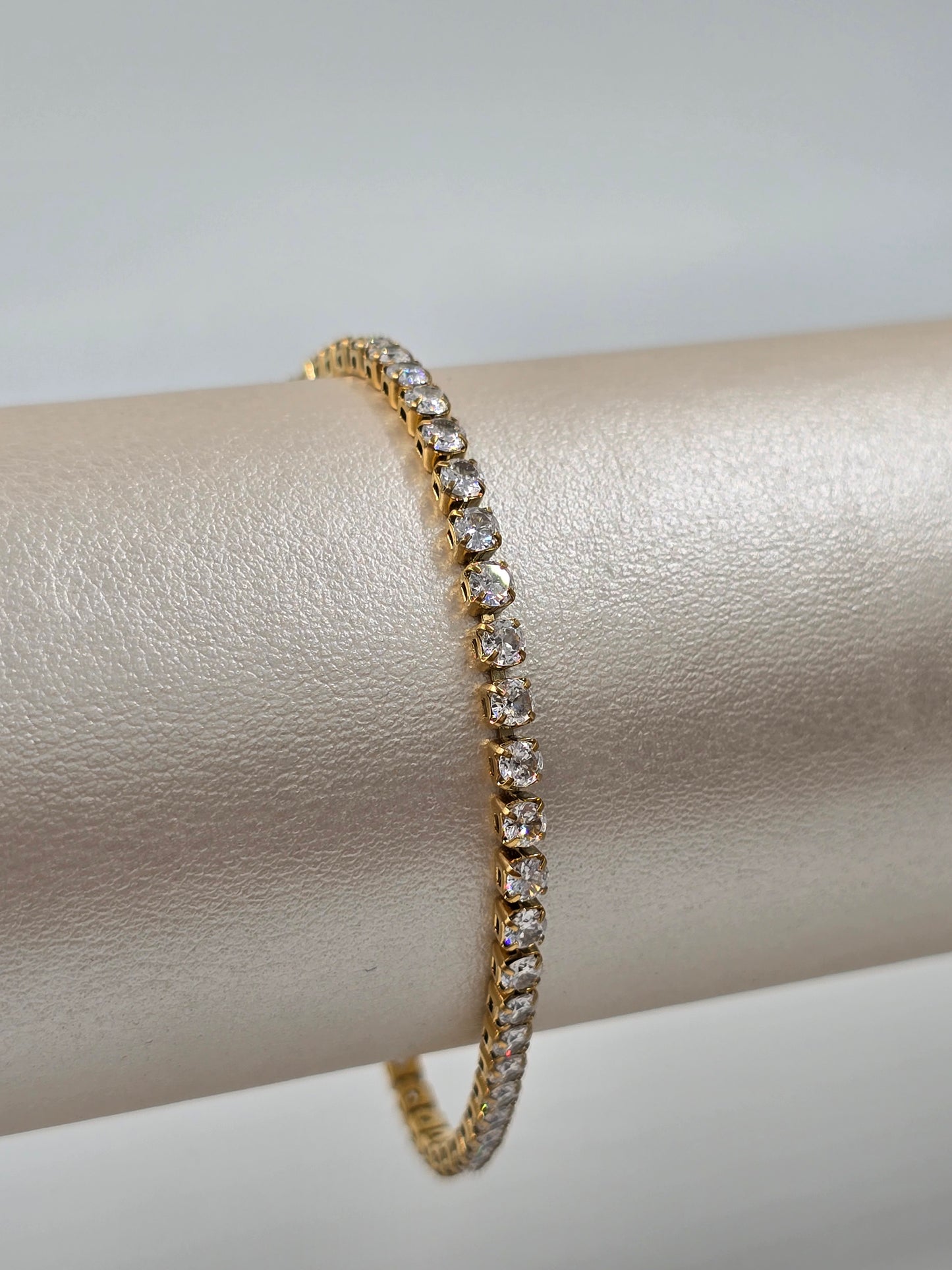 Stainless Steel Tennis Bracelet