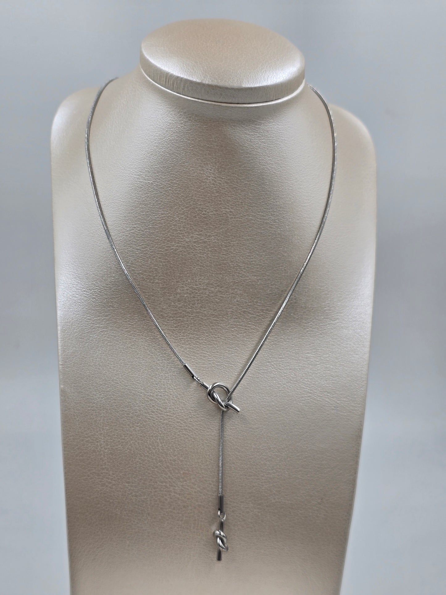 Stainless Steel Knot Necklace