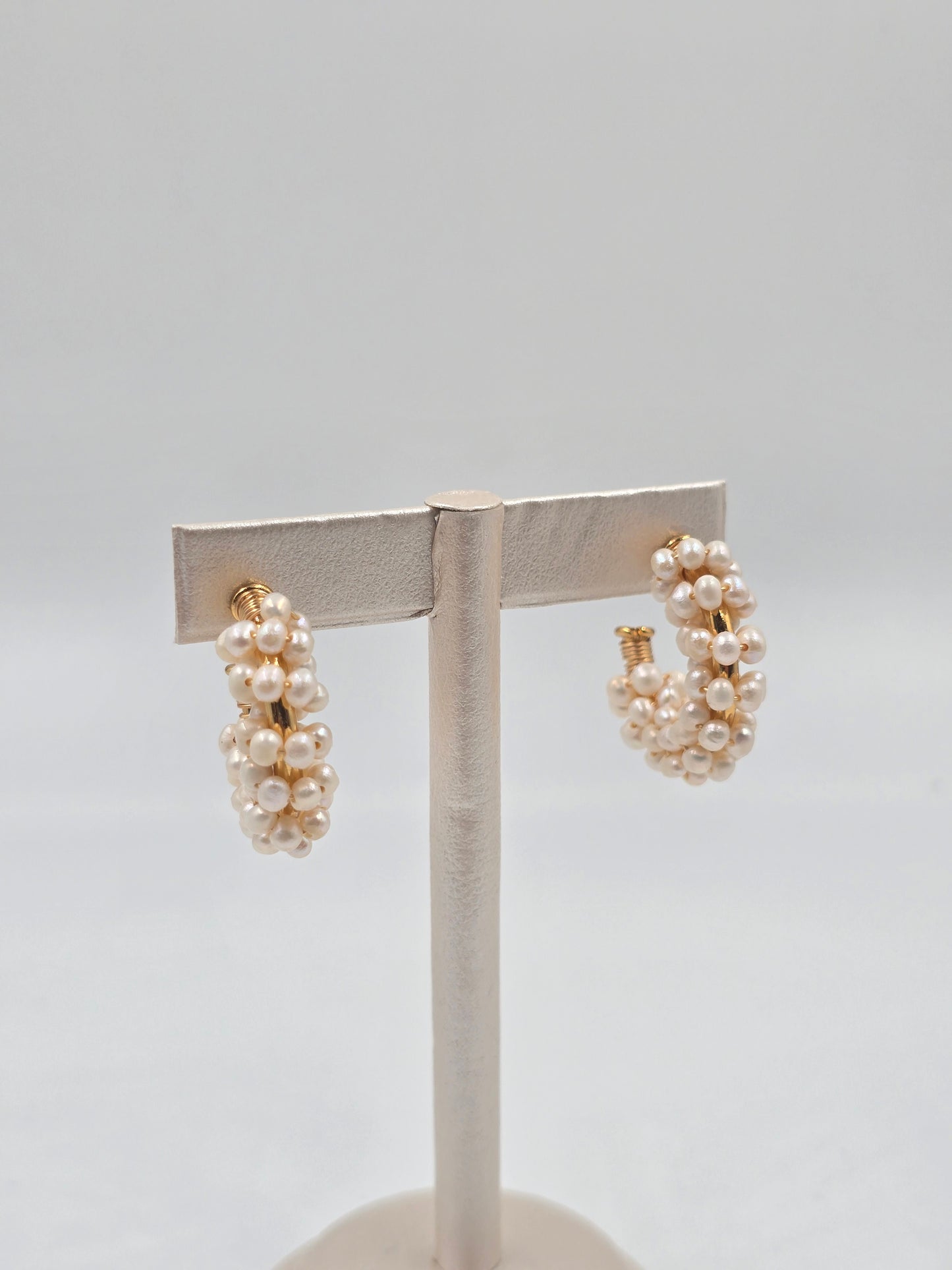 Pearl Hoops