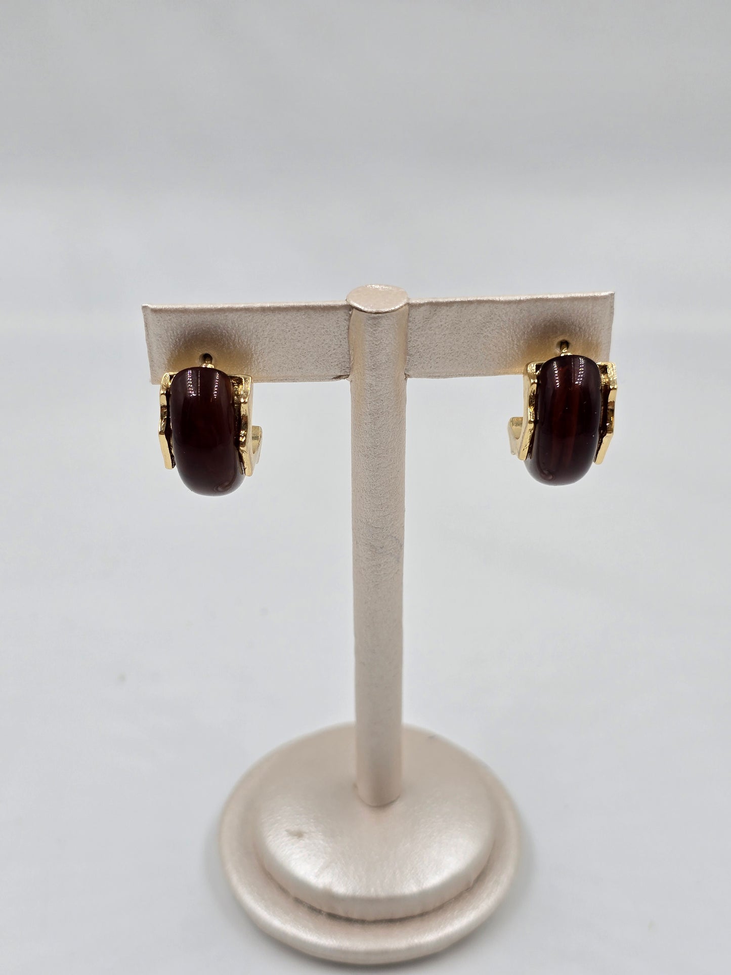 Colored Natural Studs Earrings