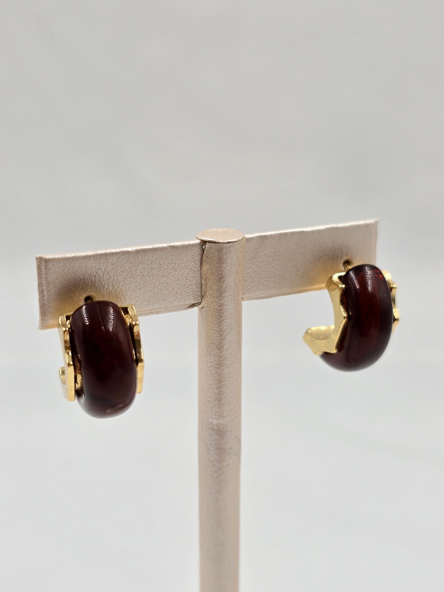 Colored Natural Studs Earrings