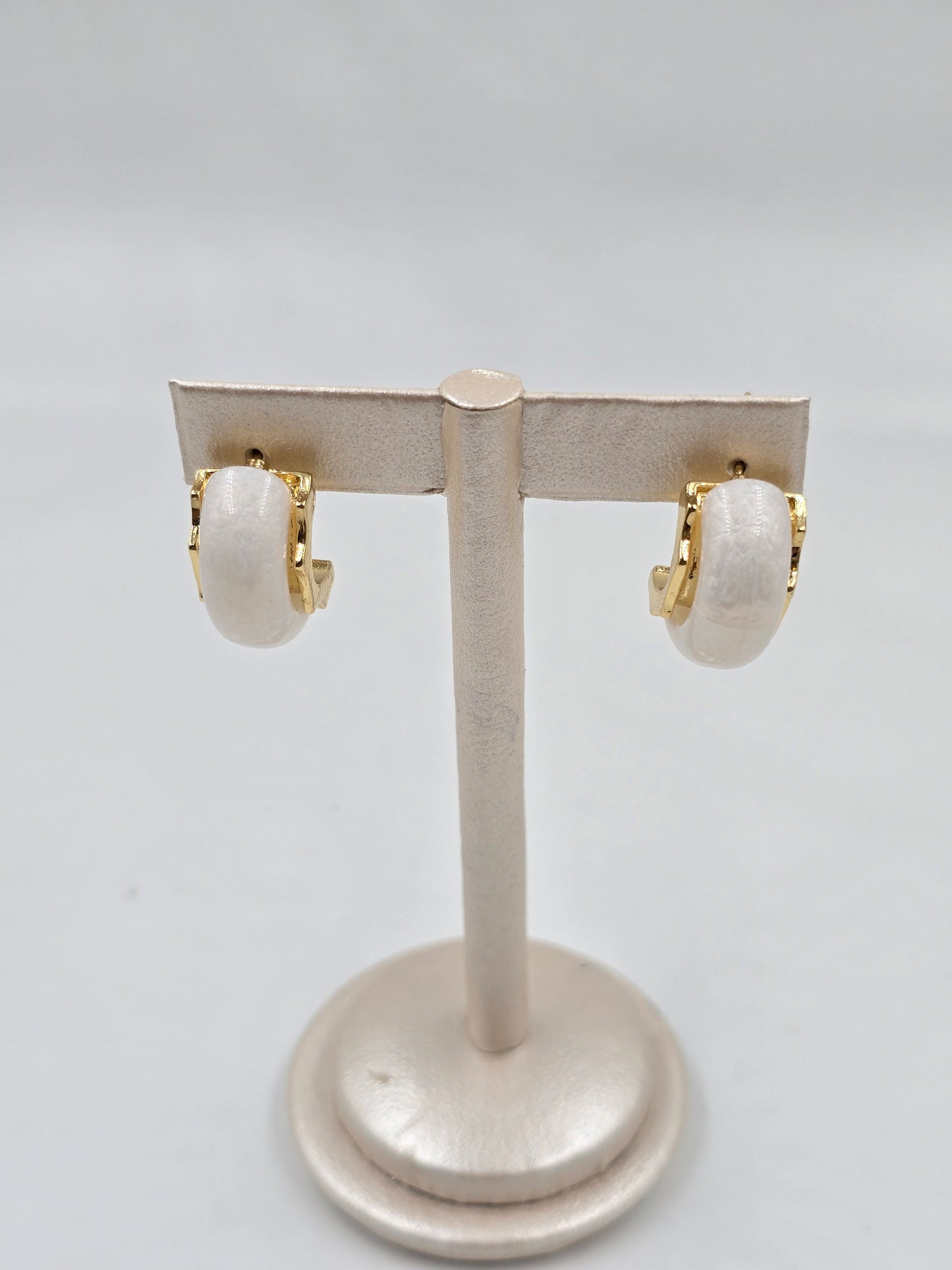 Colored Natural Studs Earrings