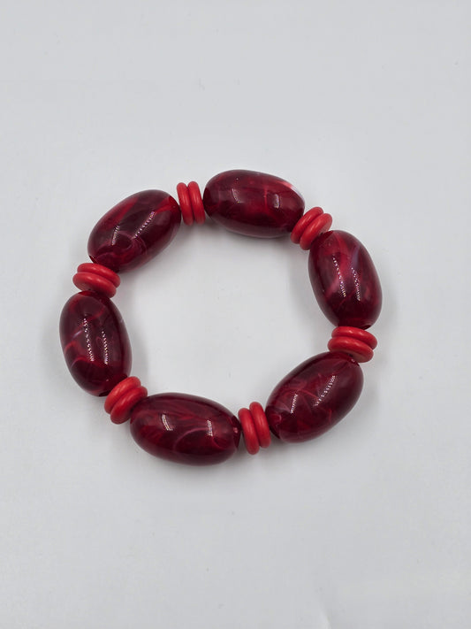 Bold Natural Stone Bracelet