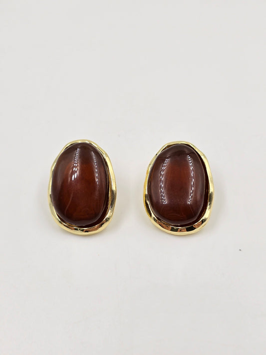 Amber Earrings