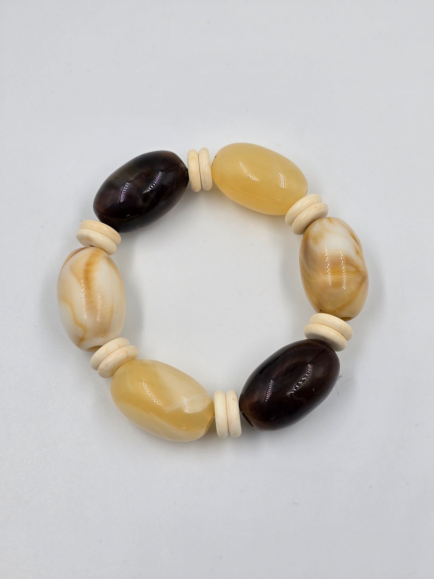 Bold Natural Stone Bracelet