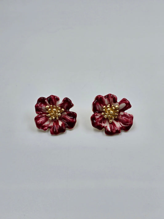 Flower Stud Earrings