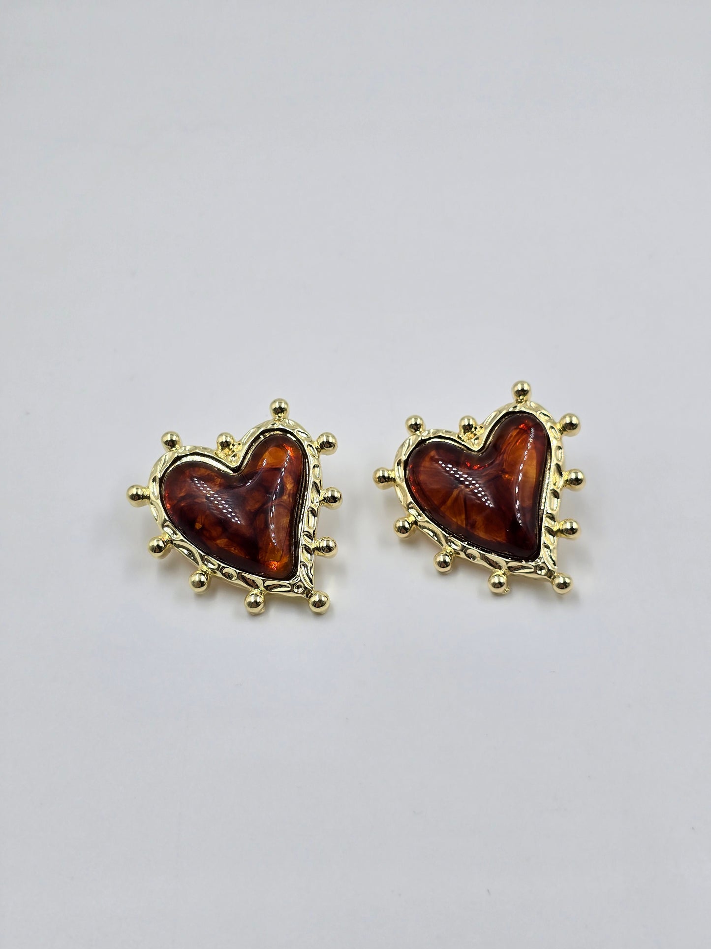 Heart Statement Earrings