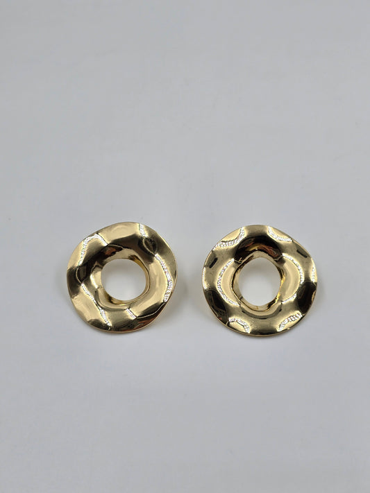 Circle Wavy Earrings