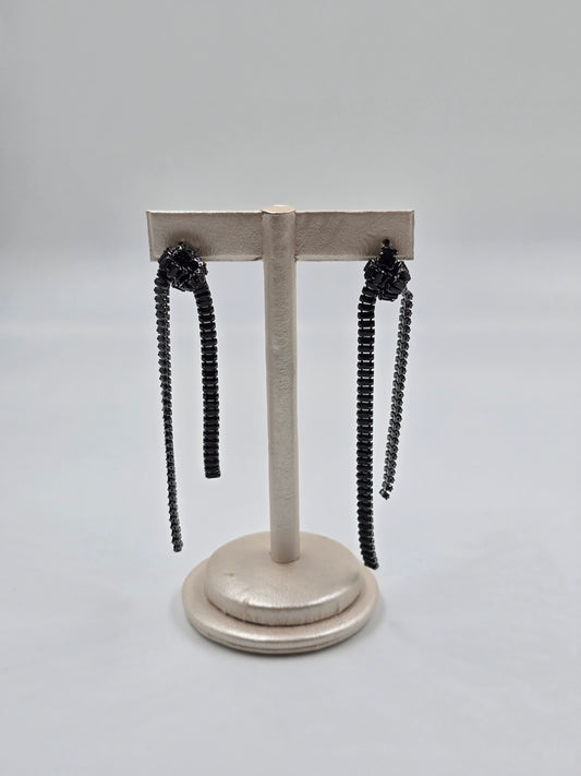 Gemstone Dangling Earrings