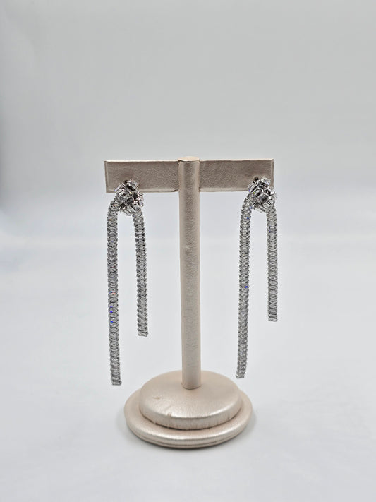 Gemstone Dangling Earrings