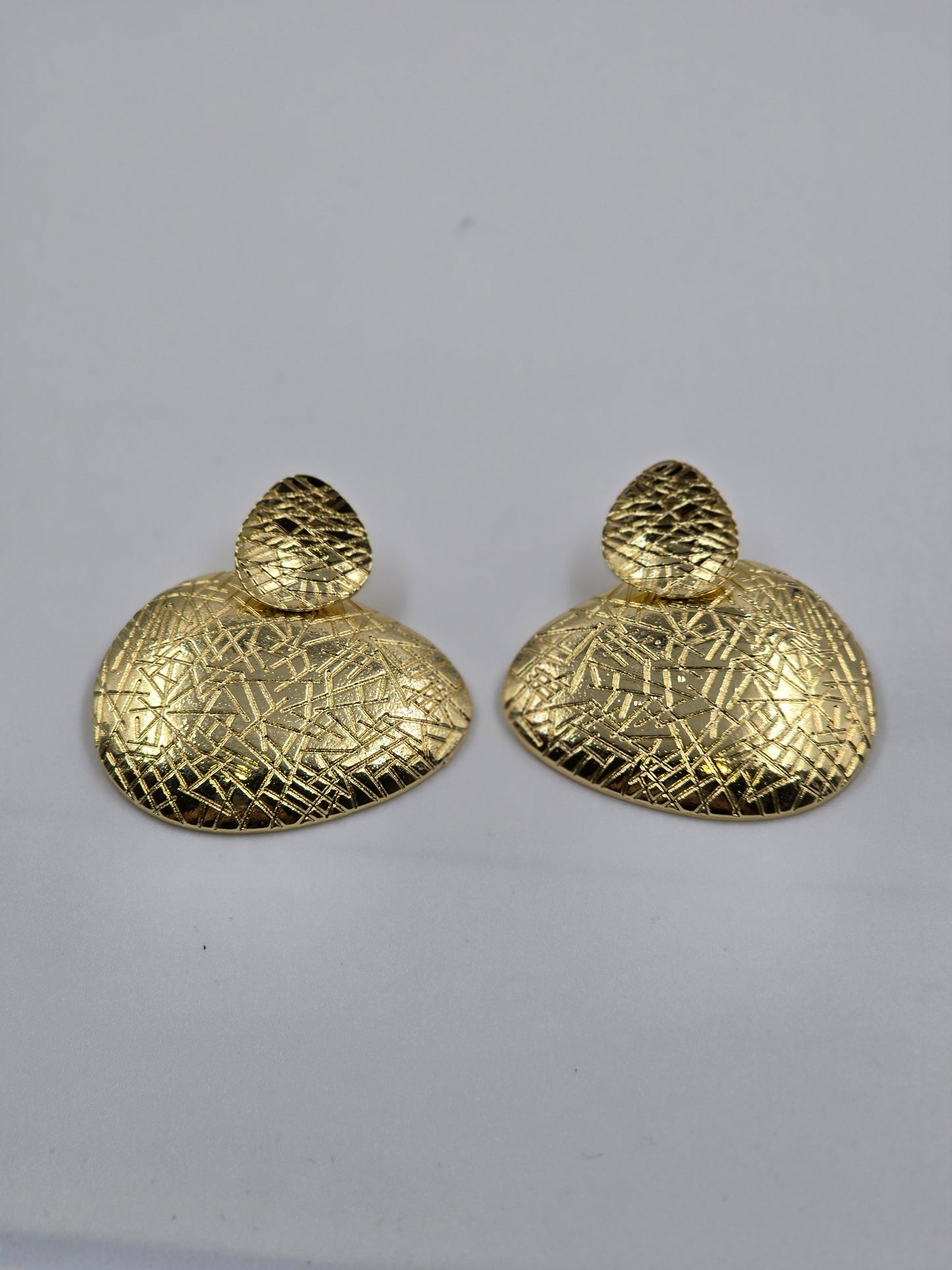 Oval-Shaped Earrings