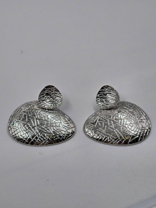 Oval-Shaped Earrings
