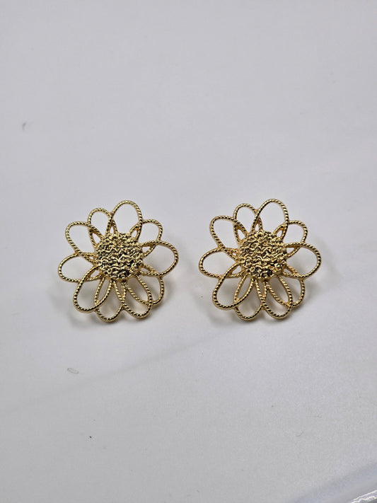 Simple Flower Earrings
