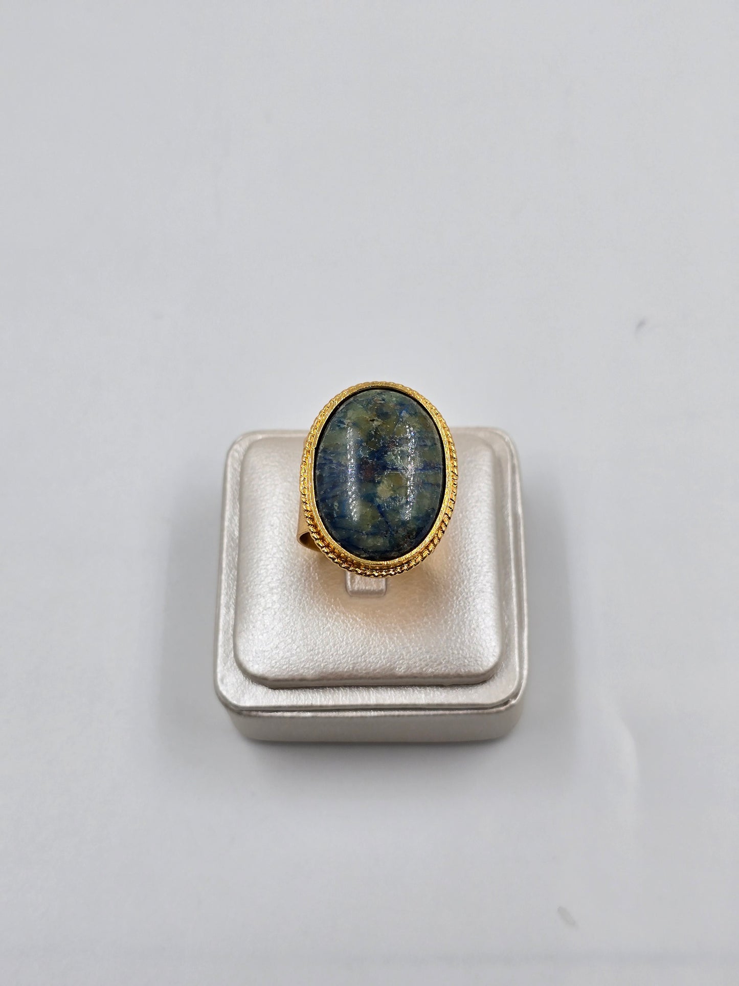 Natural Stone Gold Ring