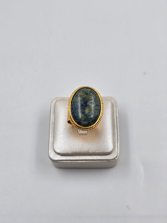Natural Stone Gold Ring