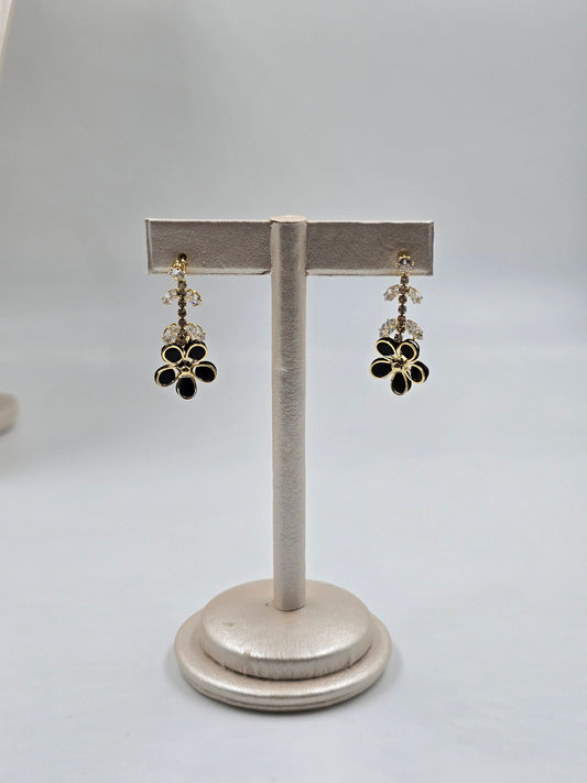 Cute Little Dangling Flower Earrings