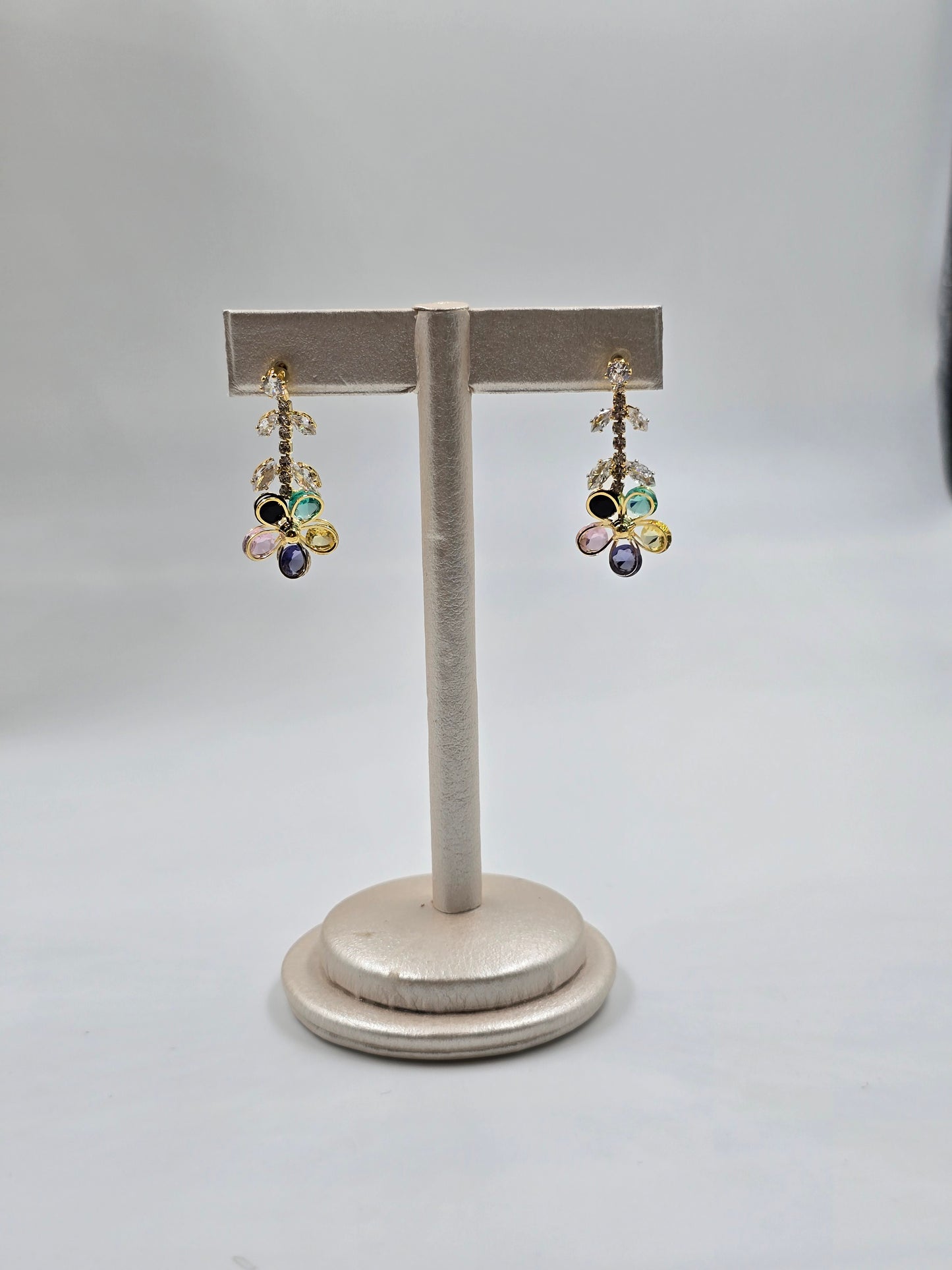 Cute Little Dangling Flower Earrings