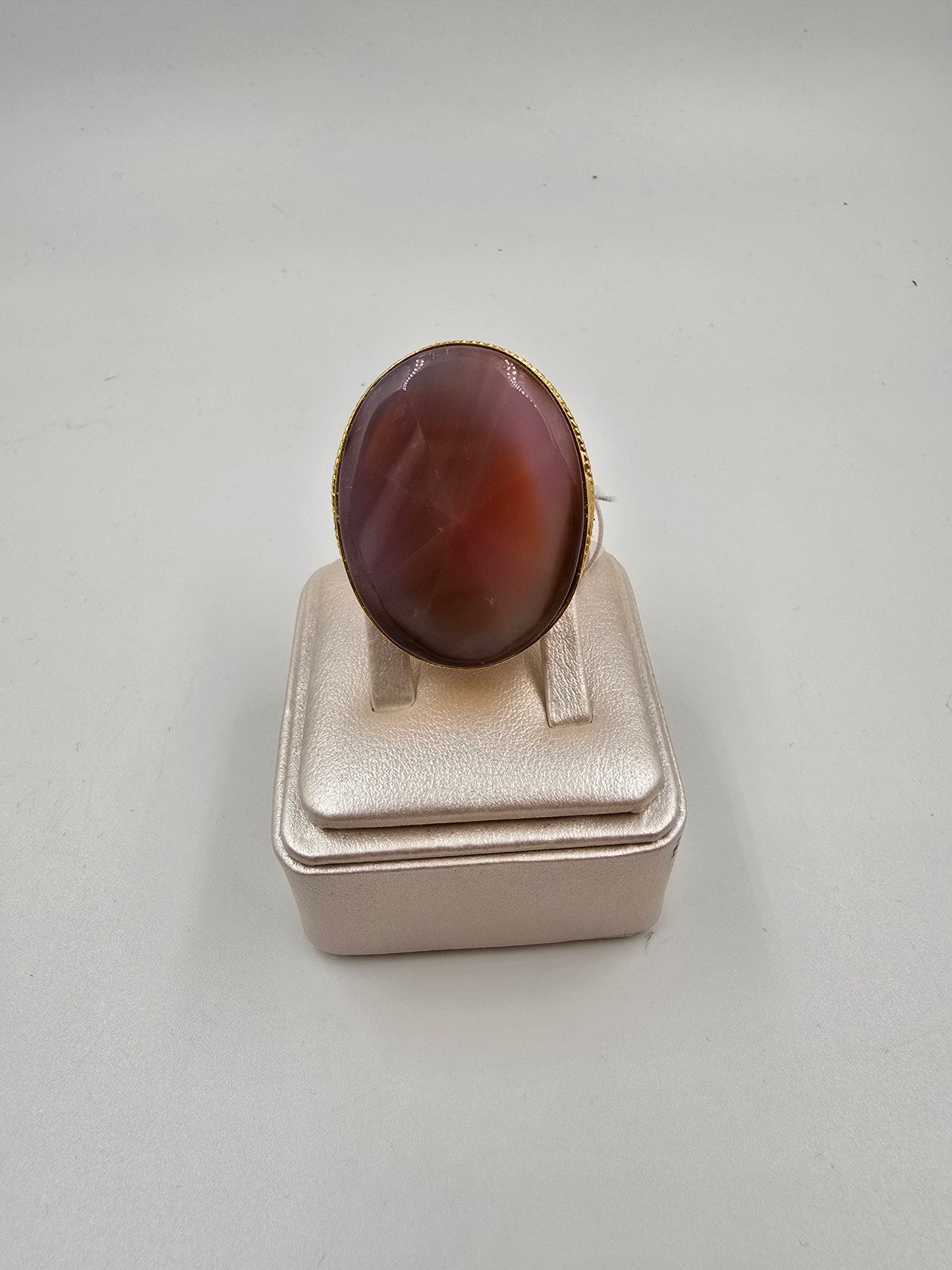 O - Natural Stone Ring
