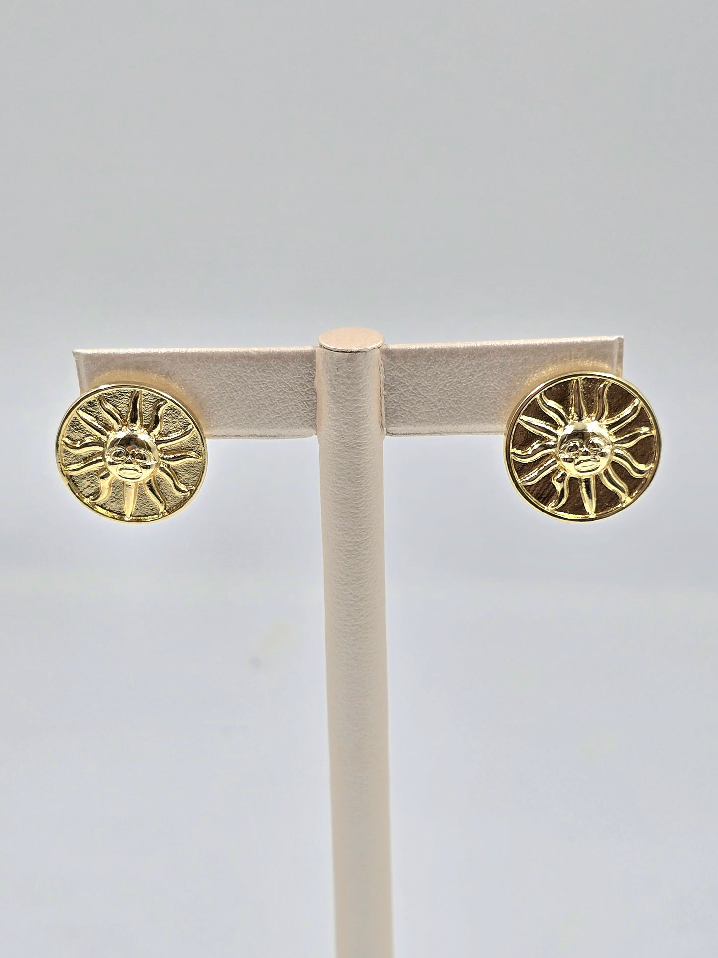 C - Golden Sun Earring