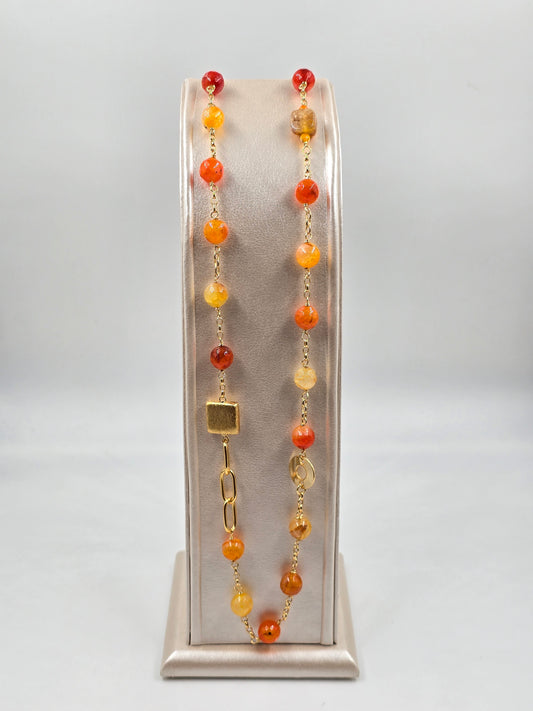 O - Elegant Long Necklace