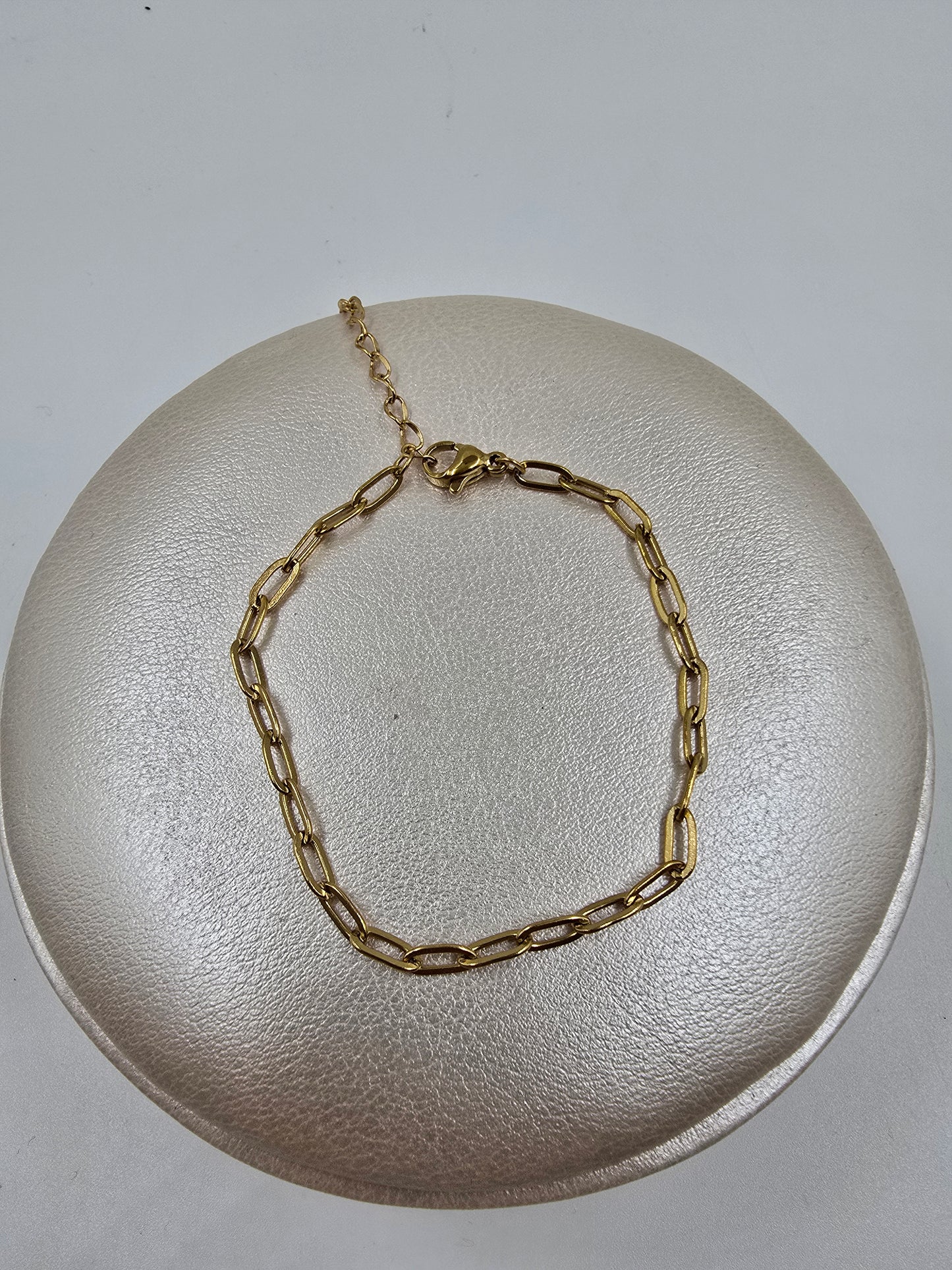 N - Basic Stainless Steel Link Bracelet